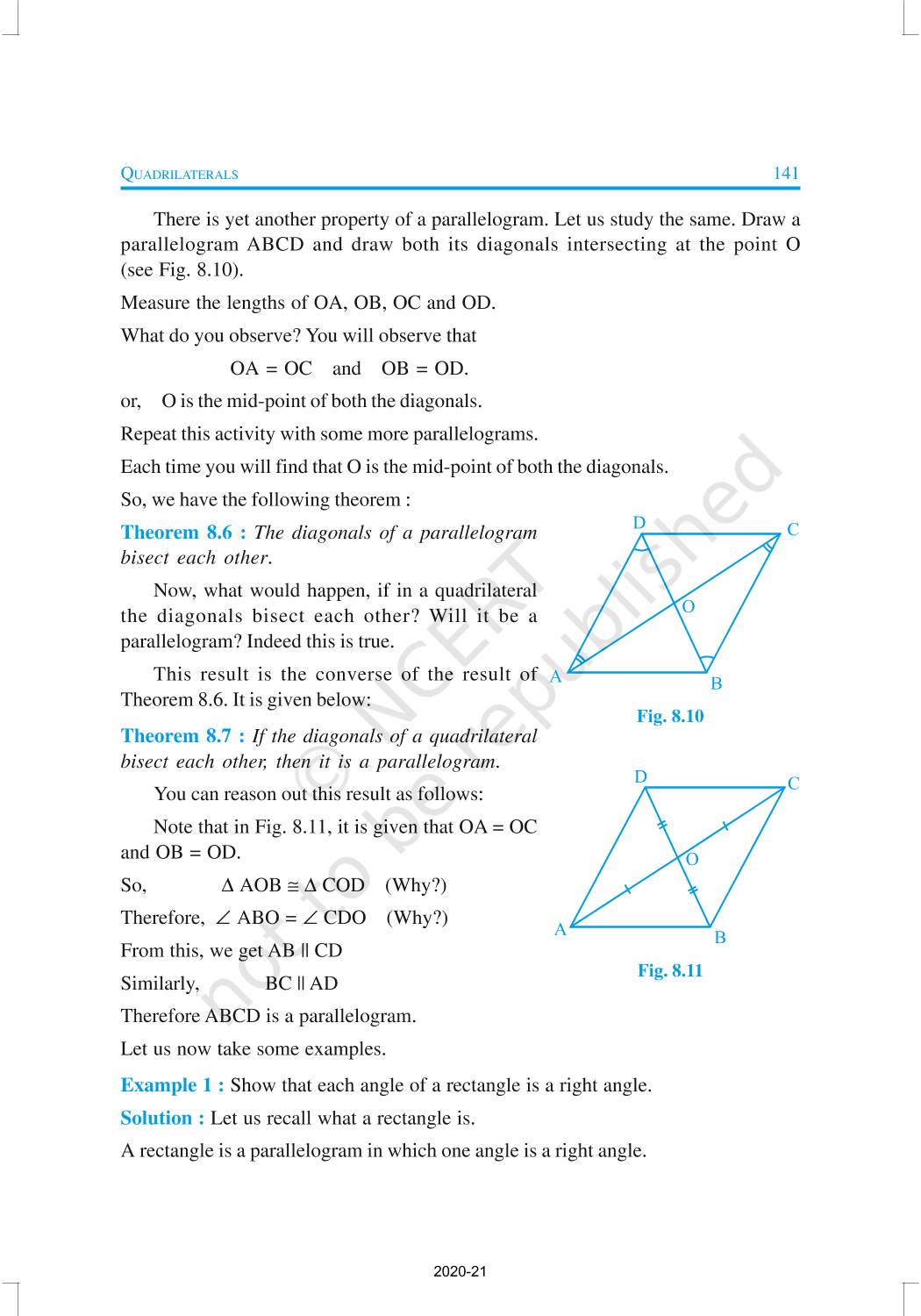 Quadrilaterals Ncert Book Of Class 9 Mathematics 3055